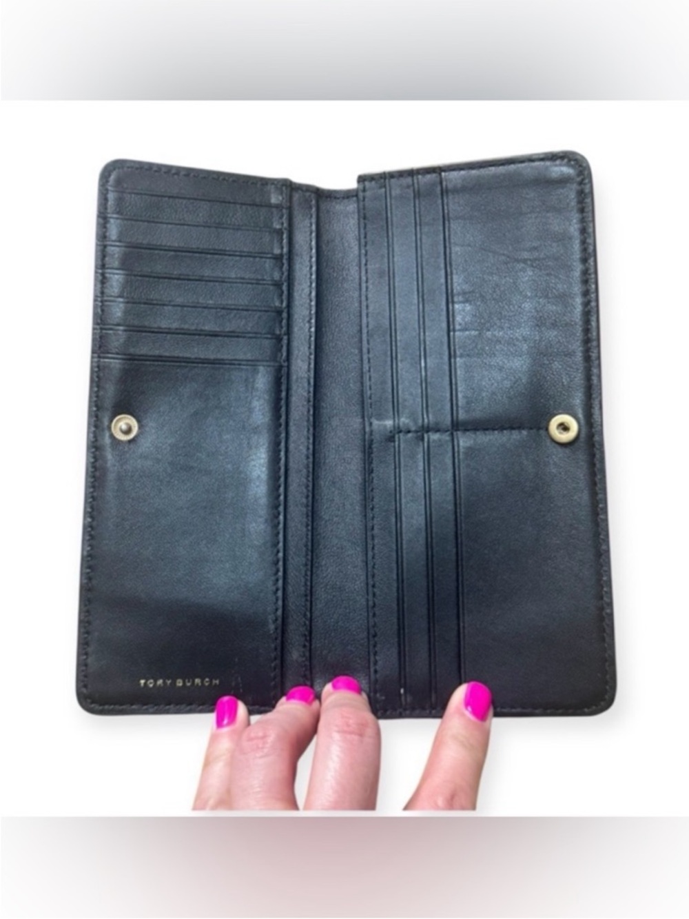 Tory Burch Fleming Quilted Soft Leather Continental Wallet - Picture 6 of 6